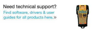 Need Technical Support? Find software, drivers & user guides for all products here.