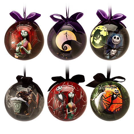 The Nightmare Before Christmas Baubles, Set of 6