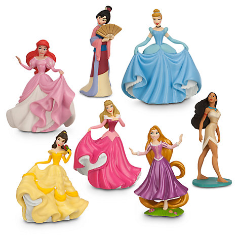 Resultado de imagen de disney store princesses set figurines