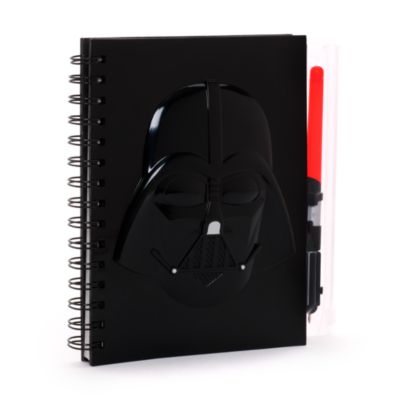 Cuaderno y bolígrafo Darth Vader, de La Guerra de las Galaxias