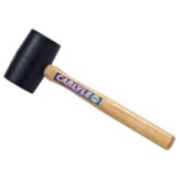 Carlyle Tools by NAPA HR24 24 Oz Rubber Mallet Wood Handle 