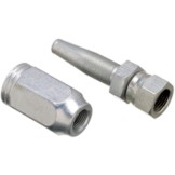 G28100-0404 Field Attachable Hydraulic Hose Fittings 10 Gates 4C2AT-4RMP 