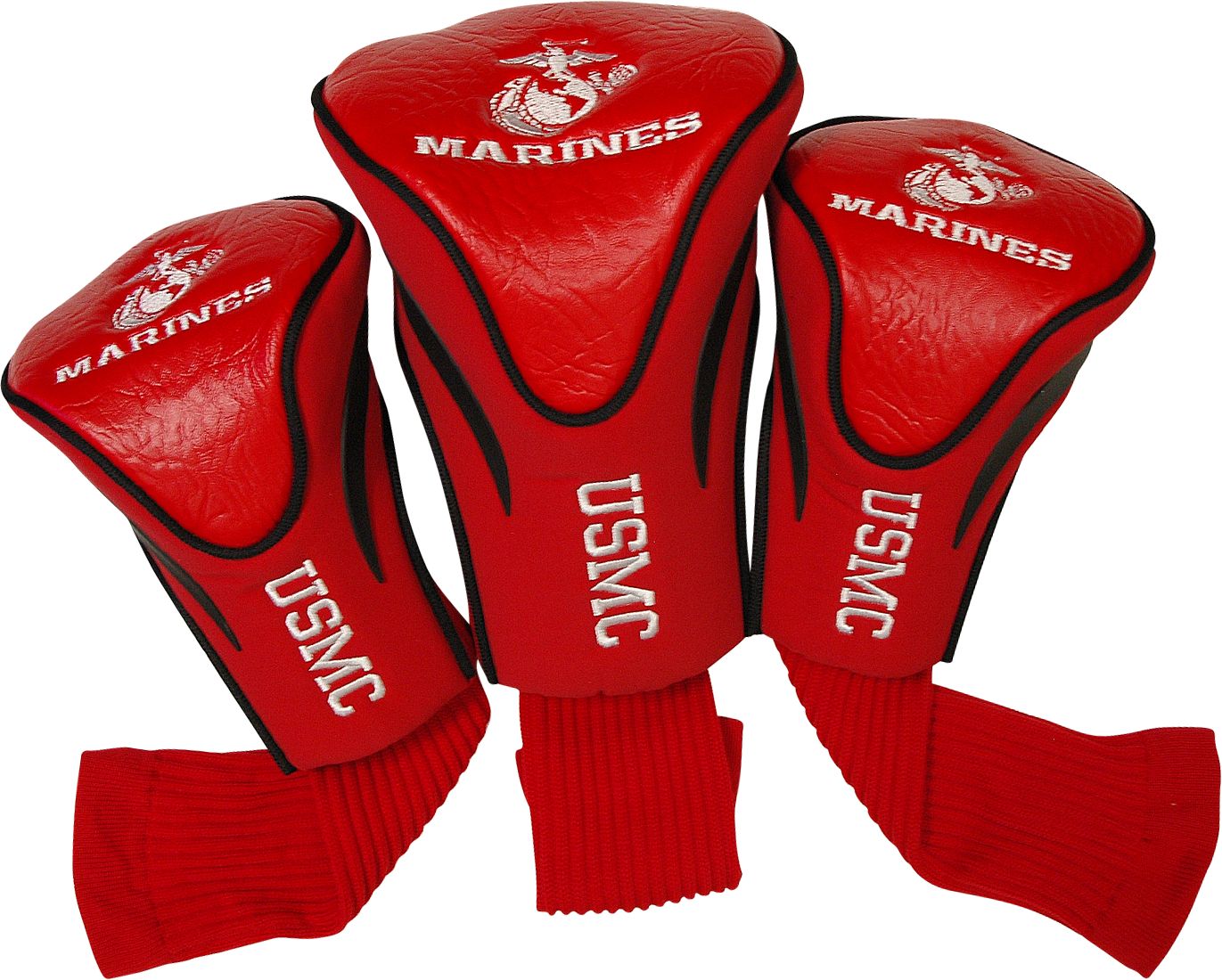 Team Golf Marine Corp Contour Sock Headcovers 3 Pack Golf Galaxy