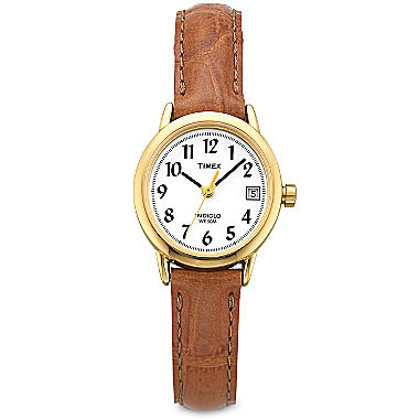 Timex® Easy Reader Womens Gold-Tone Watch 