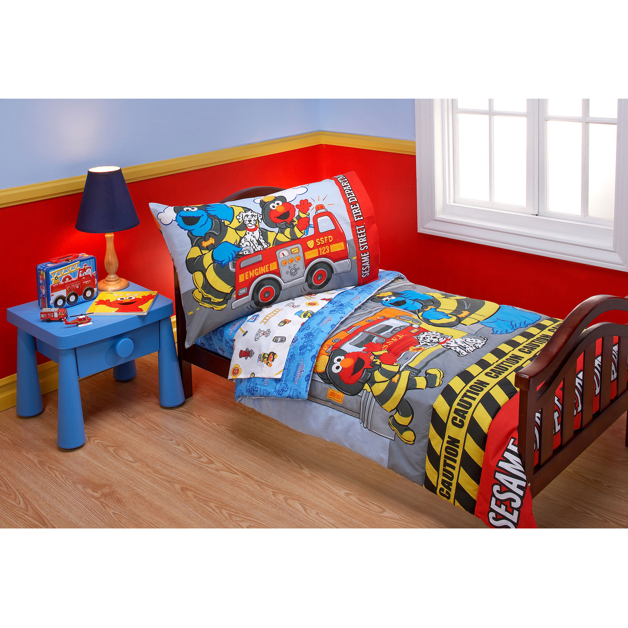 UPC 085214058139 product image for Sesame Street Fire Dept. 4-pc. Bedding | upcitemdb.com