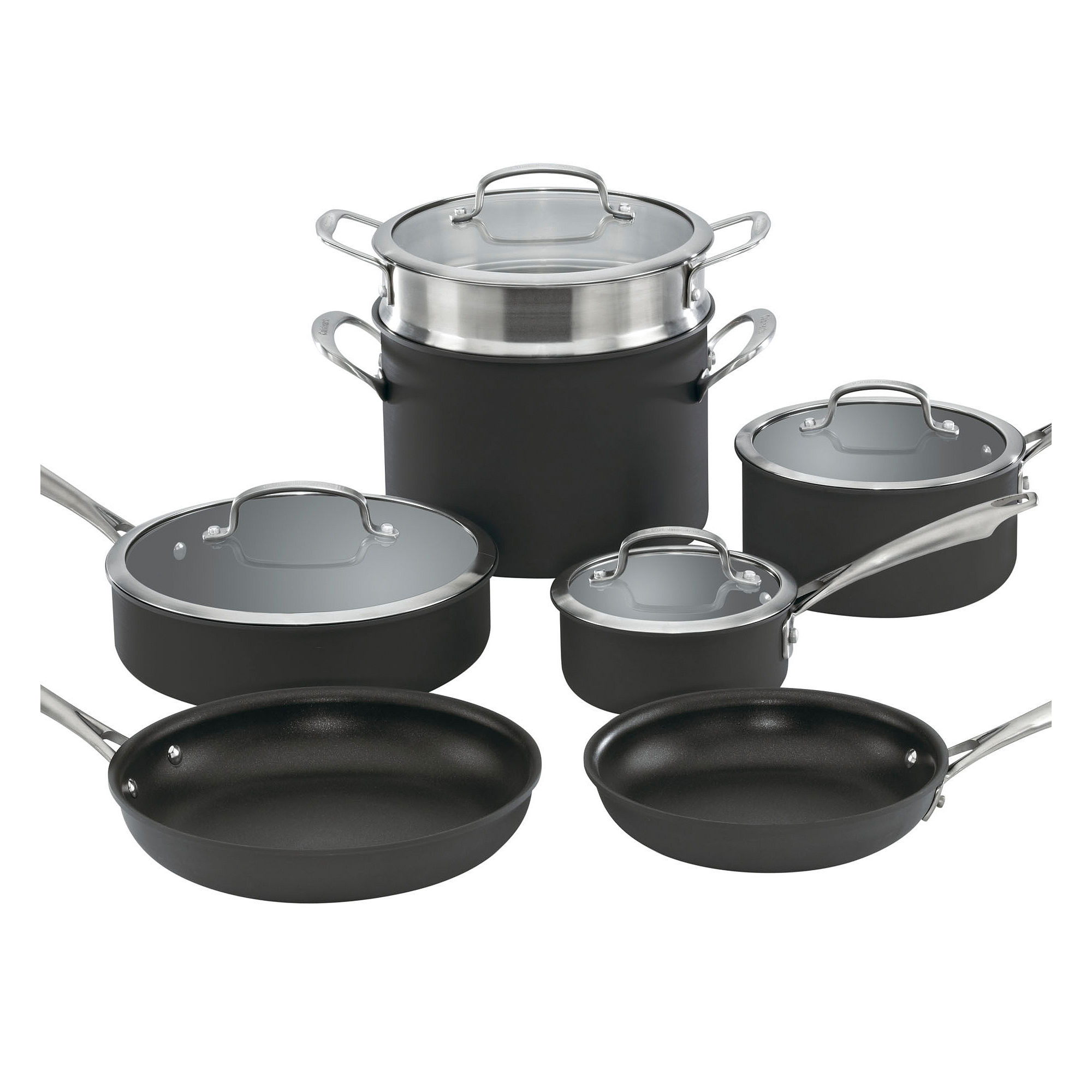 Cuisinart 11-pc. Hard-Anodized Cookware Set