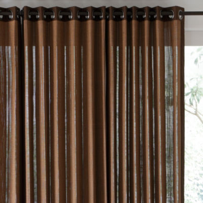 JCPenney Home Naples Grommet Top Bamboo Panel