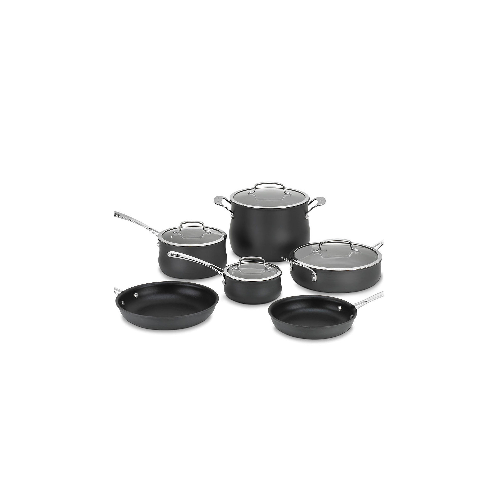 Cuisinart Contour 10-pc. Hard-Anodized Cookware Set