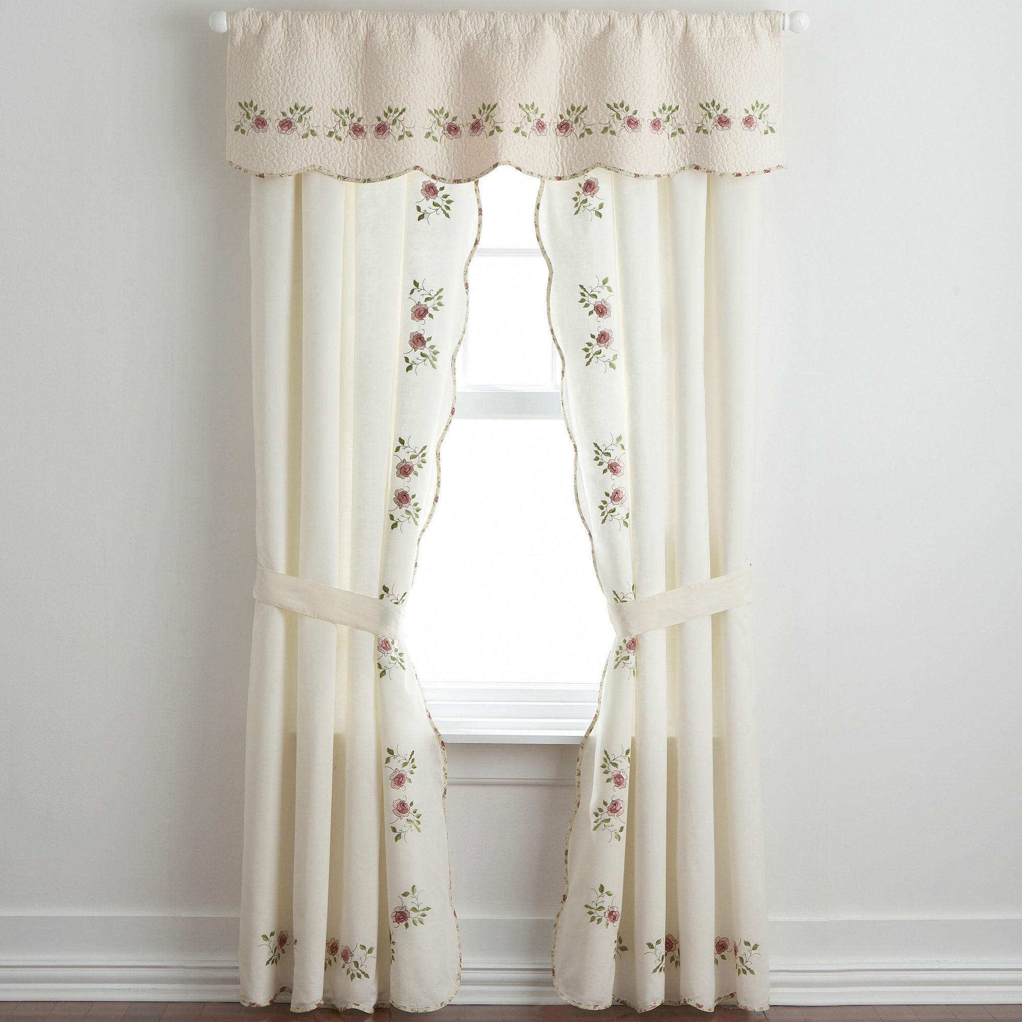 Gray And White Curtain Panels Twesday Morning Windo