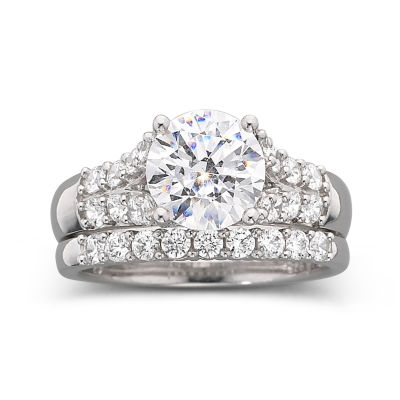 DiamonArt® Cubic Zirconia Engagement Ring JCPenney