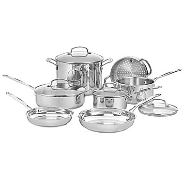 Cuisinart® 11-pc. Stainless Steel Cookware Set 