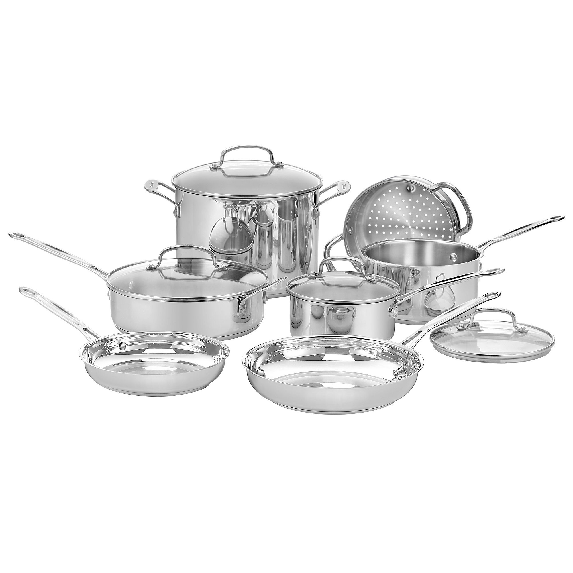 Cuisinart 11-pc. Stainless Steel Cookware Set