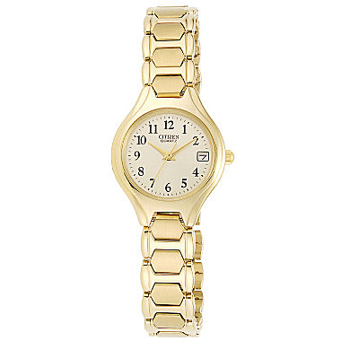 Citizen® Womens Gold-Tone Watch EU2252-56P  