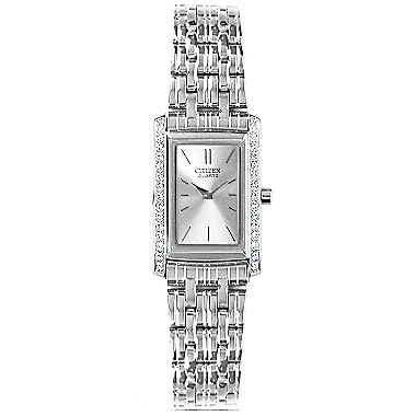 Citizen® Womens Silver-Tone Watch EK1120-55A  