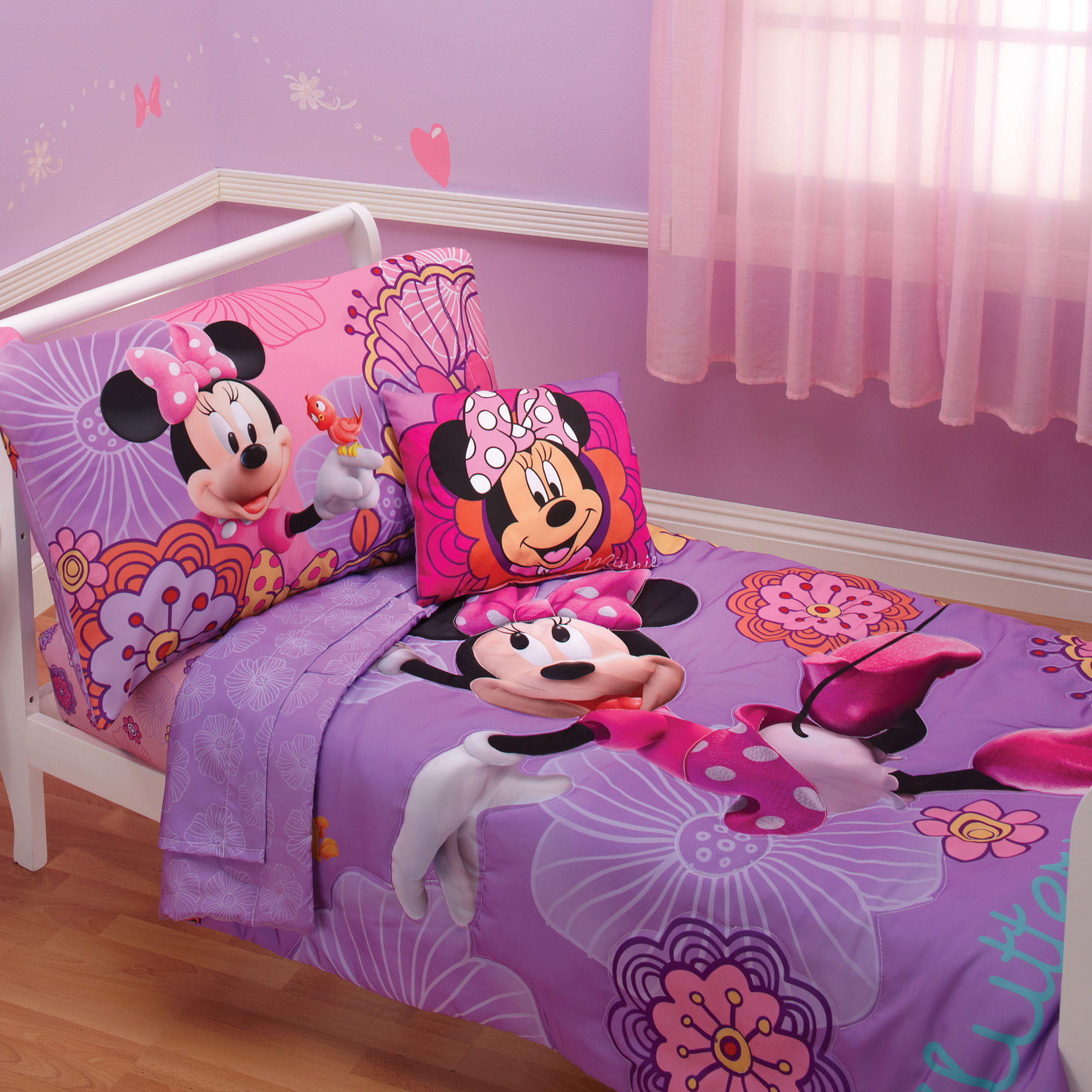 Disney Minnie Mouse 4-pc. Toddler Bedding Set