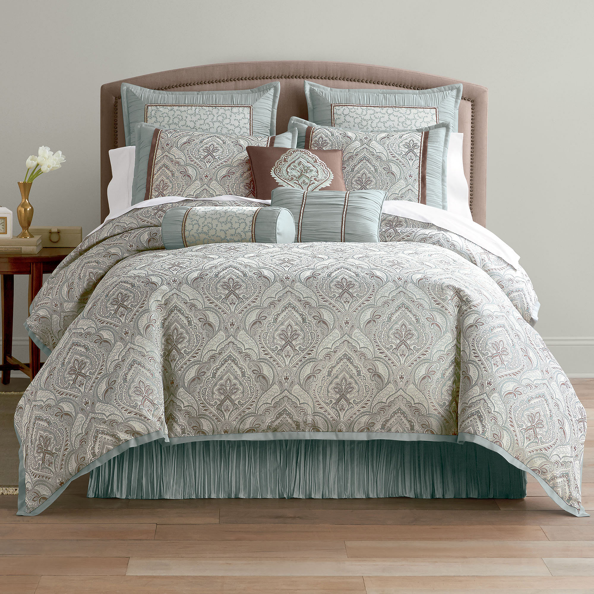 Home Expressions Augusta 7-pc. Jacquard Comforter Set