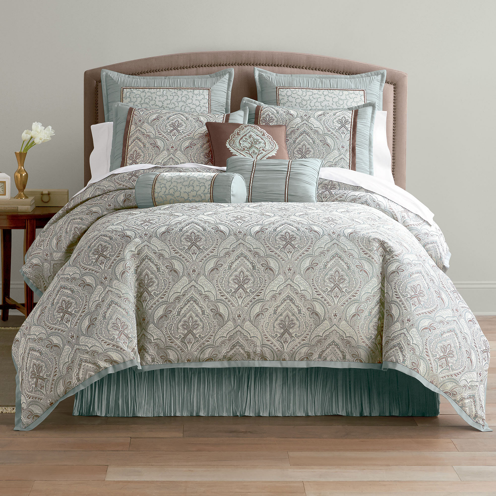 BUY Home Expressions Augusta 7-pc. Jacquard Comforter Set OFFER