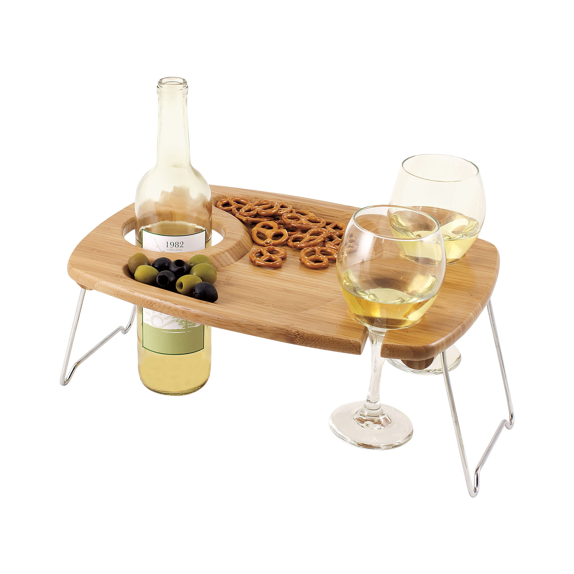 деревянные столики под вино и закуски