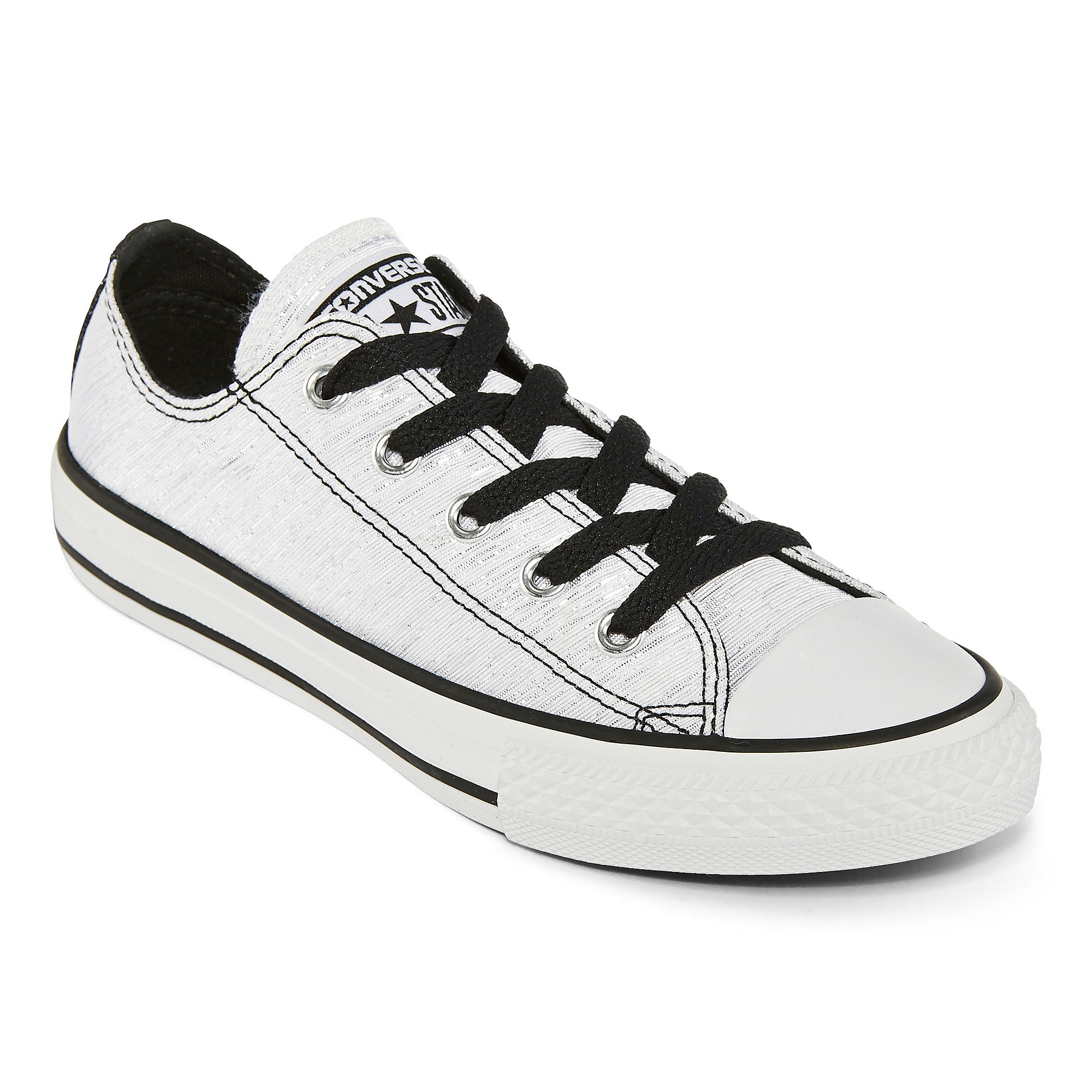 Converse Chuck Taylor All Star Shine Girls Fashion Sneakers - Little Kids