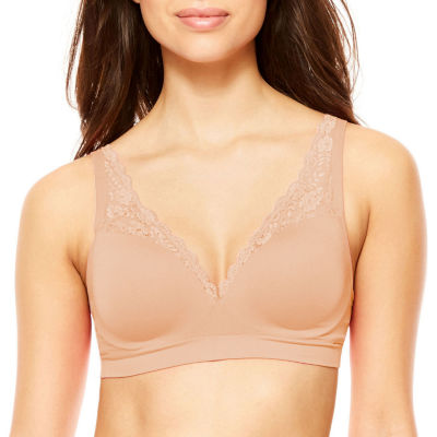 seamless padded bra