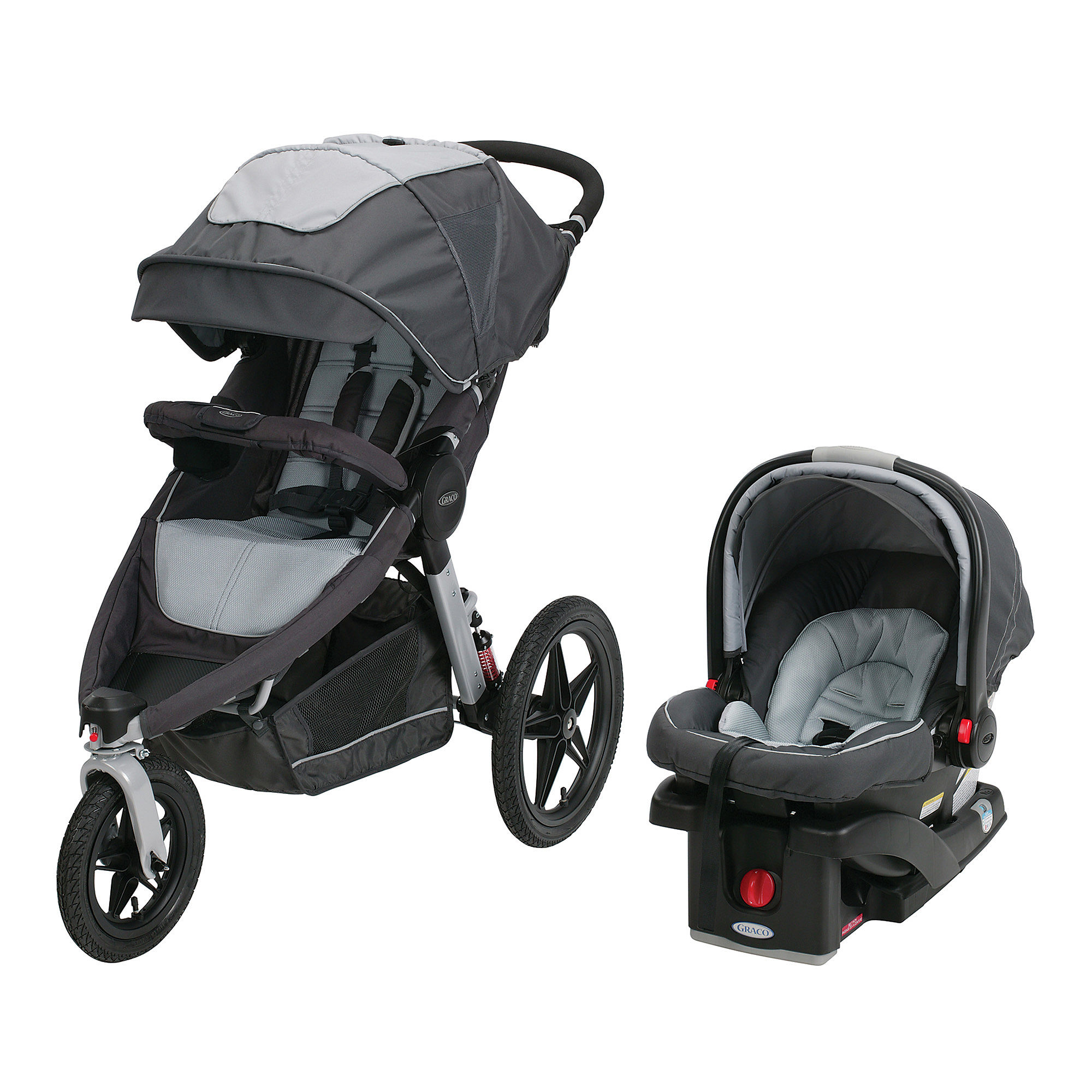 UPC 047406131174 product image for Graco Relay Performance Jogger Travel System - Glacier | upcitemdb.com