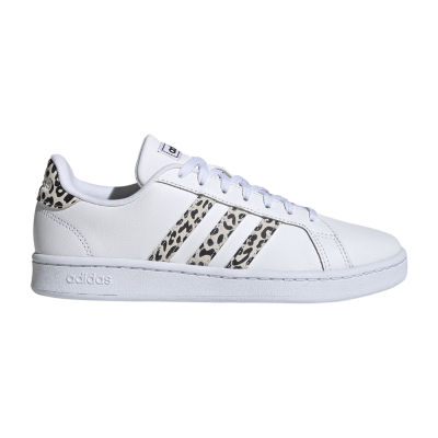 adidas Leopard Grand Court Womens Sneakers - JCPenney