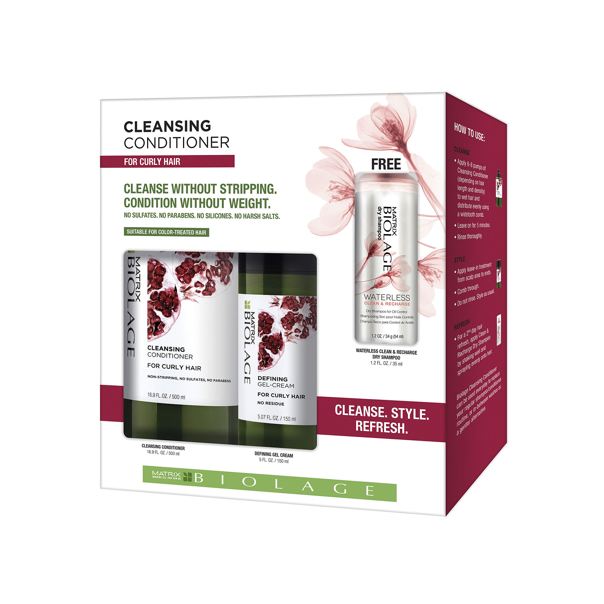 Upc Matrix Biolage Cleansing Conditioner Set For Curly Hair Free Mini Dry Shampoo Upcitemdb Com