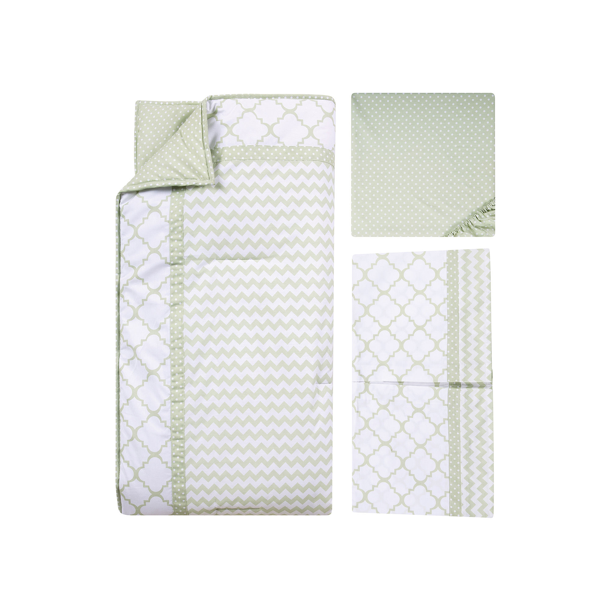 Trend Lab Sea Foam 3-pc. Crib Bedding Set