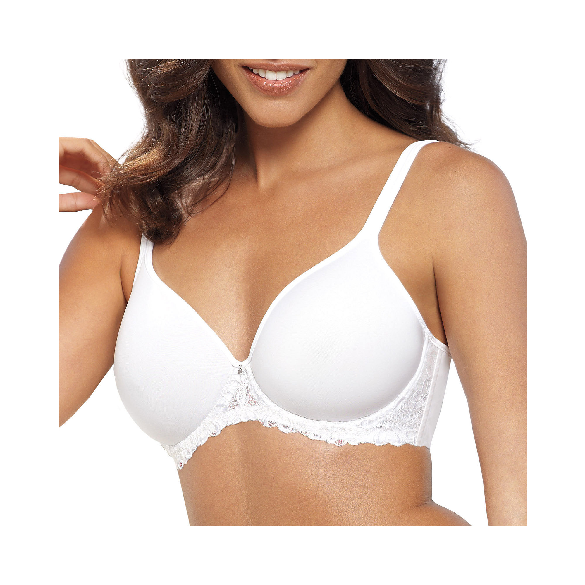 Bali One Smooth U Ultra Light Embroidered Underwire Bra - 3443