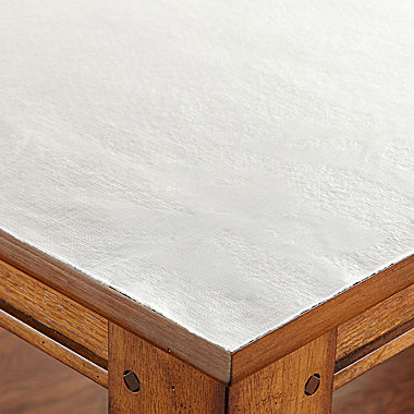Solid White Protector Table Pad  