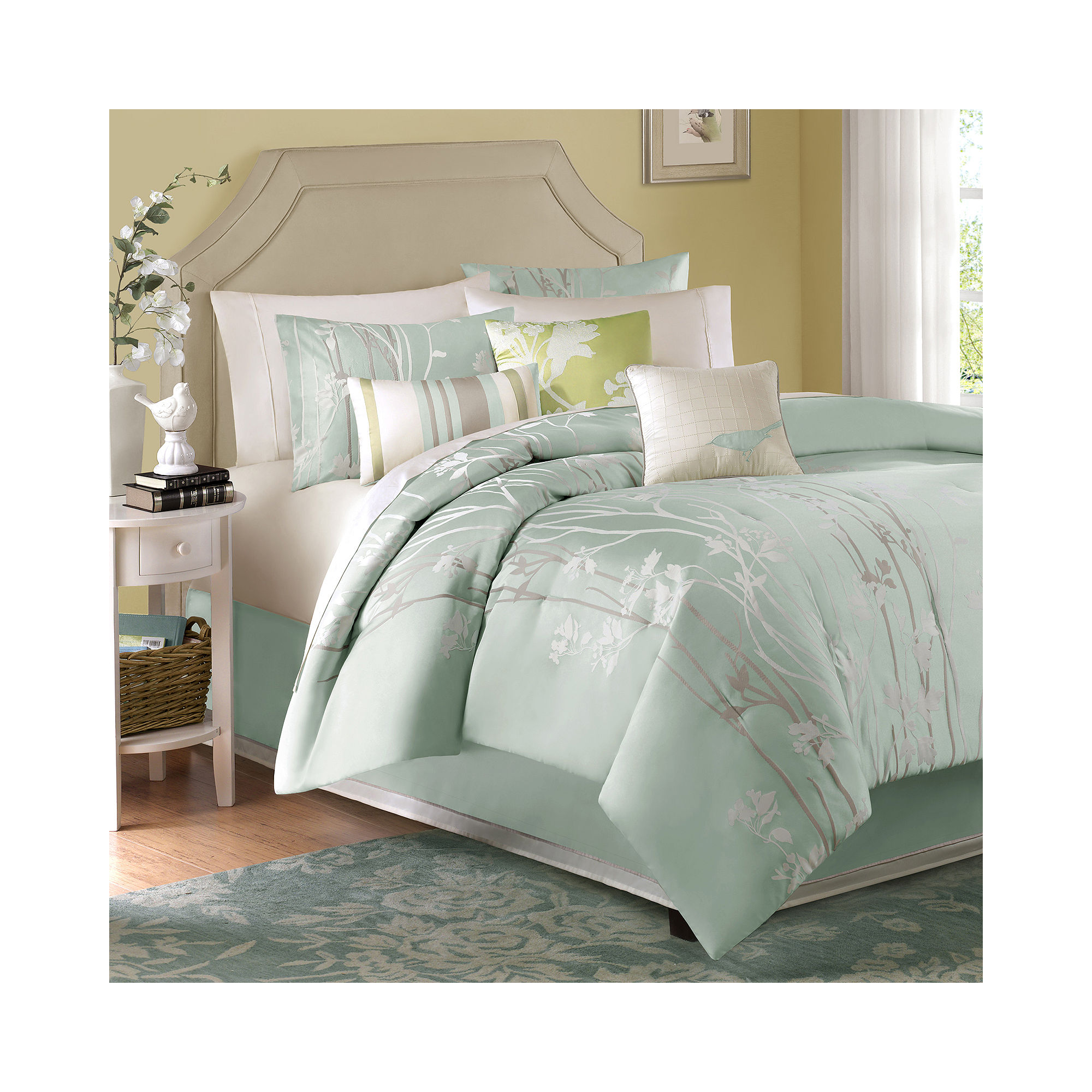 Madison Park Athena 7-pc. Jacquard Comforter Set