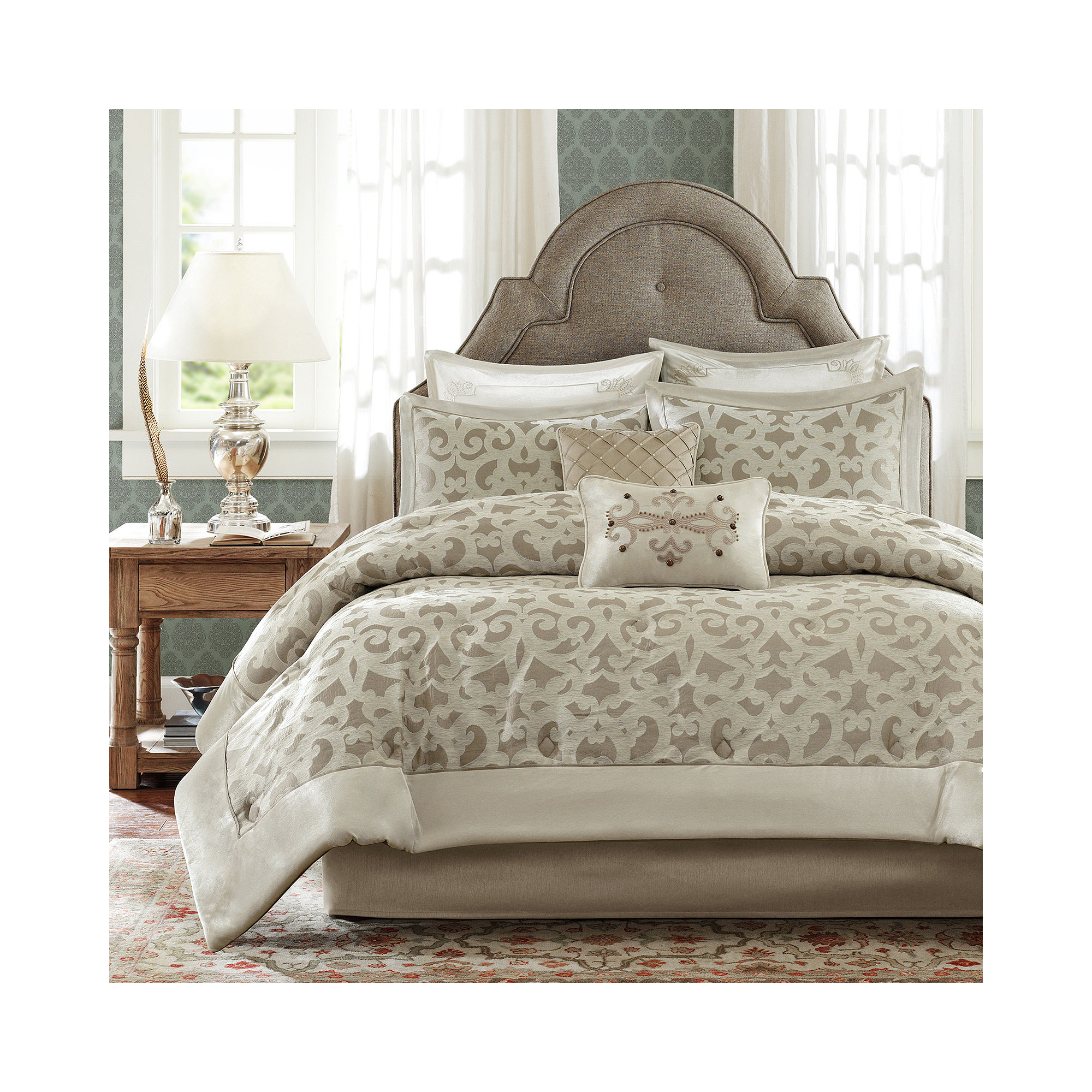 Madison Park Stokes 8-pc. Comforter Set