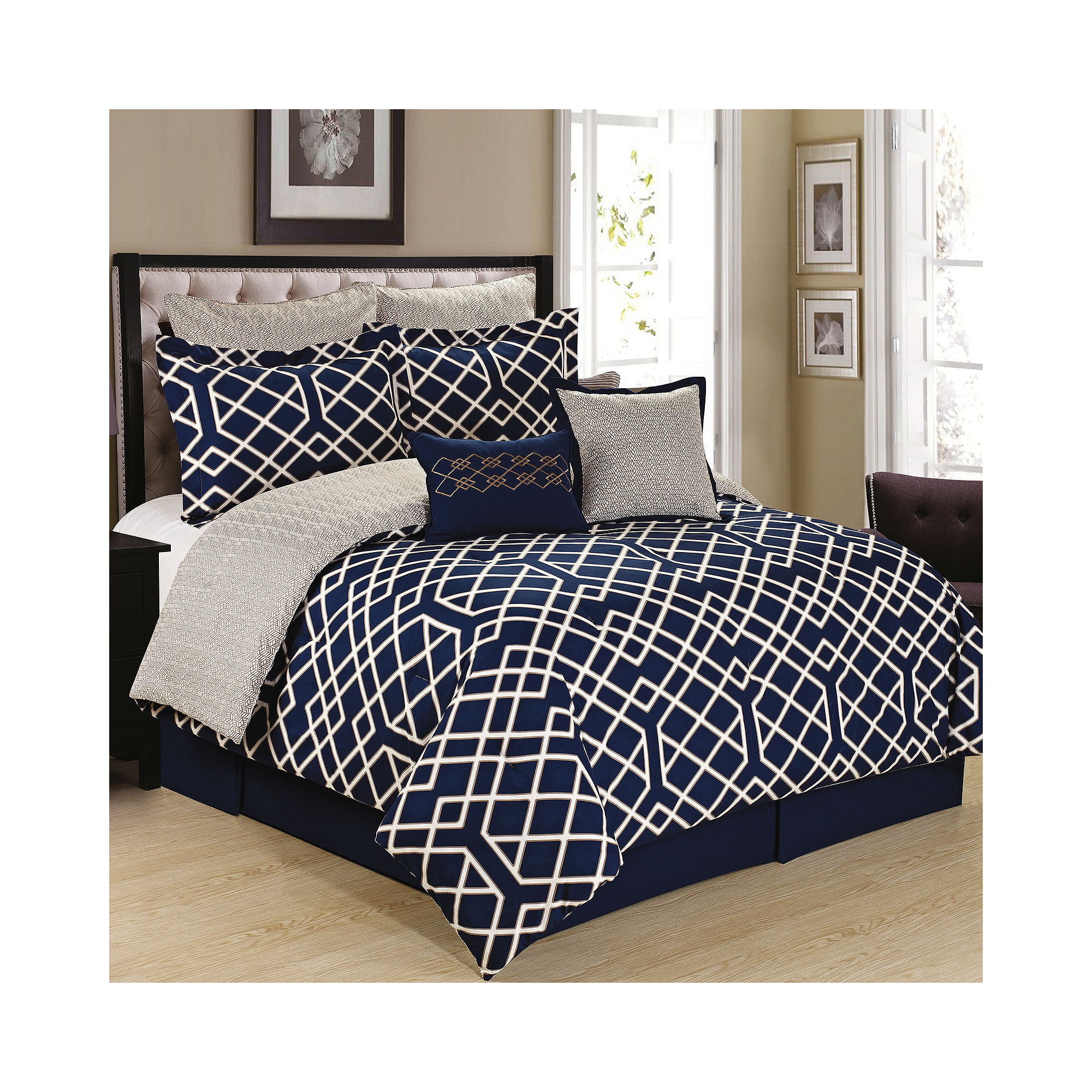 Cathay Home Demetri Comforter Set