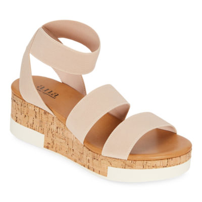 jcpenney wedge sandals