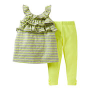 Carter's® 2-pc. Striped Pant Set - Girls newborn-24m