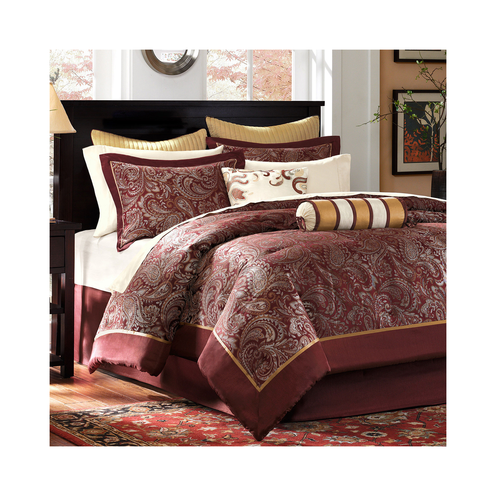 Madison Park Churchill 12-pc. Complete Bedding Set with Sheets