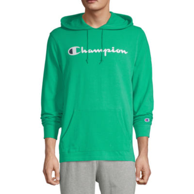 mens champion hoodie green