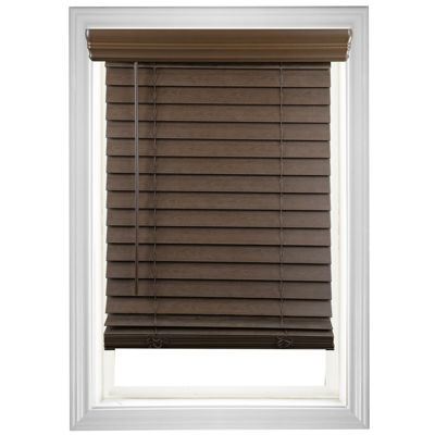 CuttoWidth 2" Cordless FauxWood Blinds JCPenney