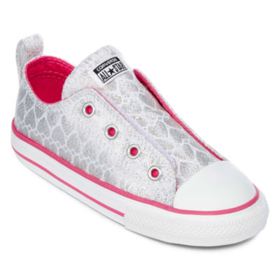 girls slip on converse