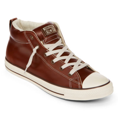 chuck taylor street mid leather