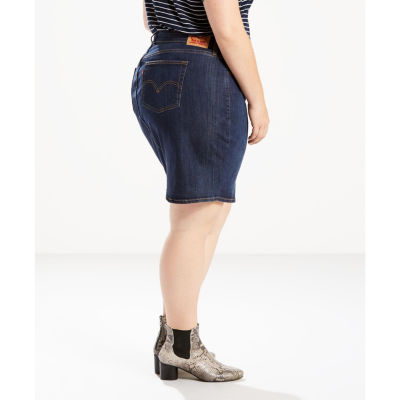 Levi's Denim SkirtPlus JCPenney