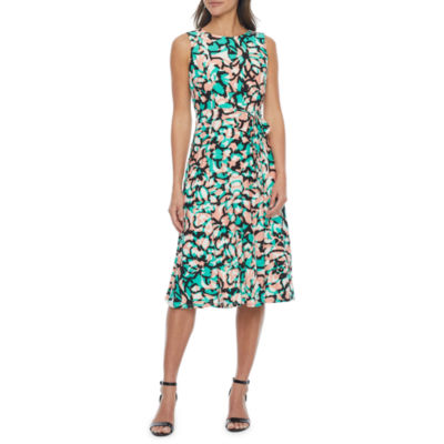 evan picone sleeveless dress