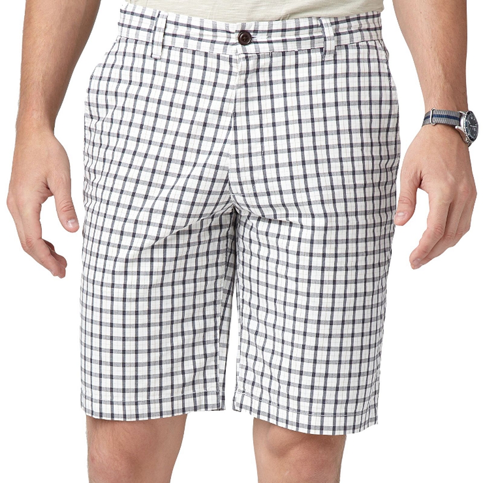 Dockers Flat Front Shorts, Phillip A Licorice, Mens