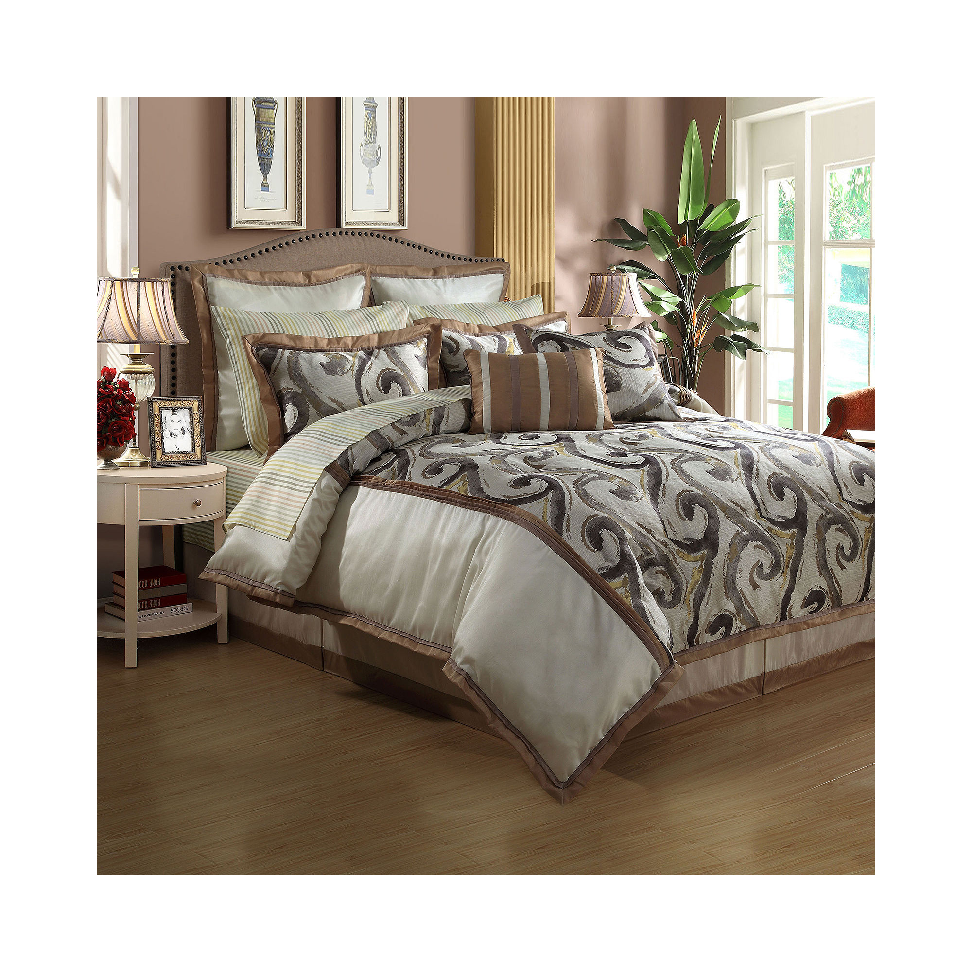 Grammercy 12-pc. Complete Bedding Set with Sheets