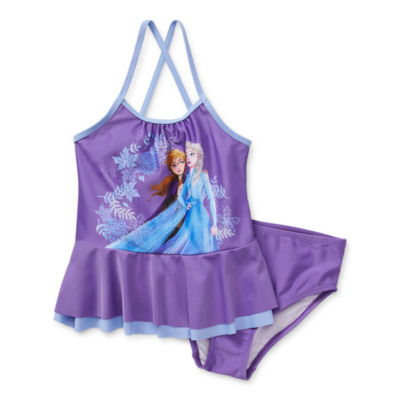 little girl frozen swimsuit