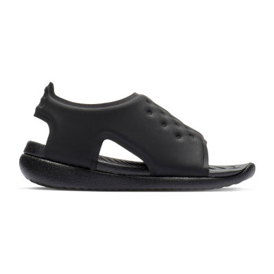 black toddler nike sandals