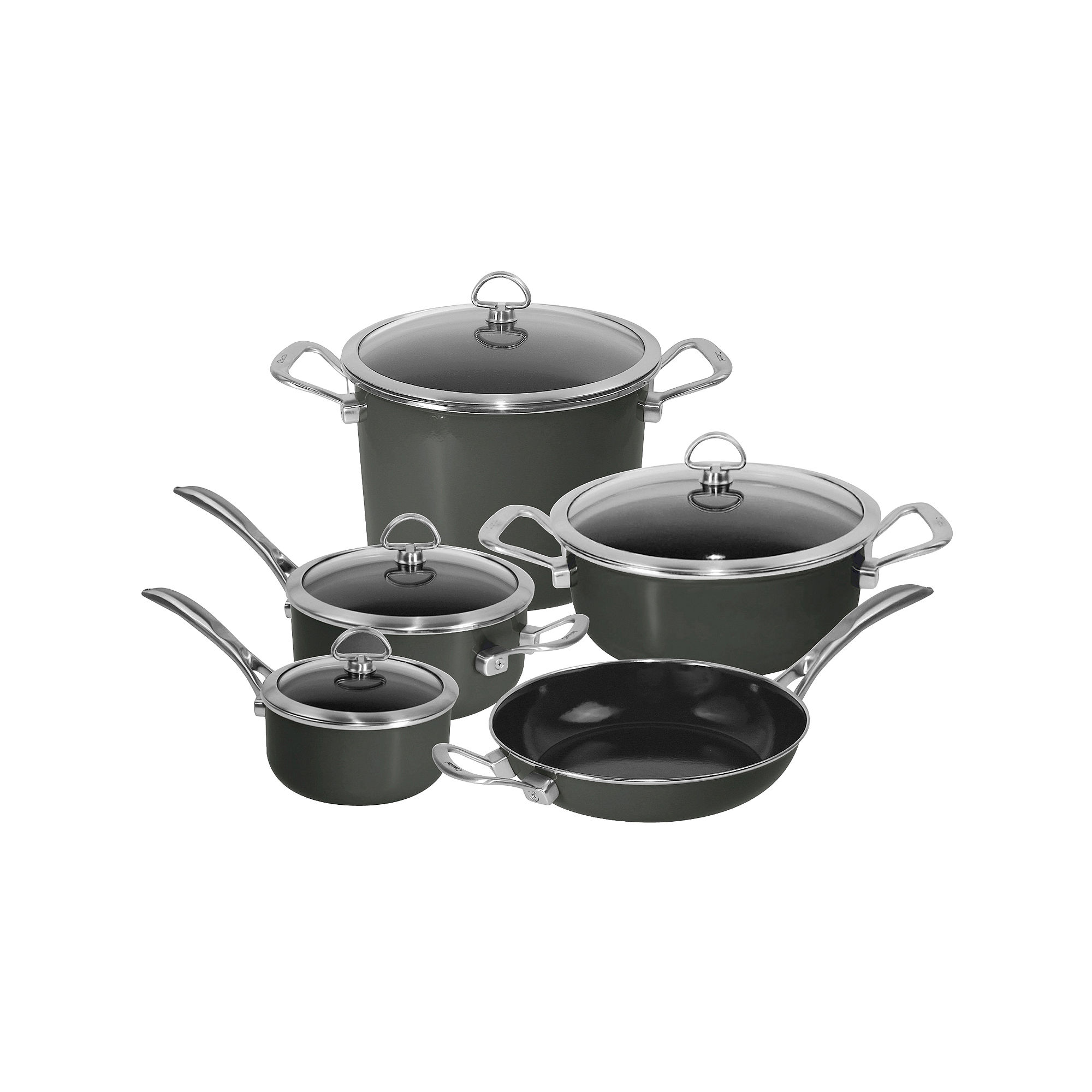 Chantal Copper Fusion 9-pc. Nonstick Cookware Set