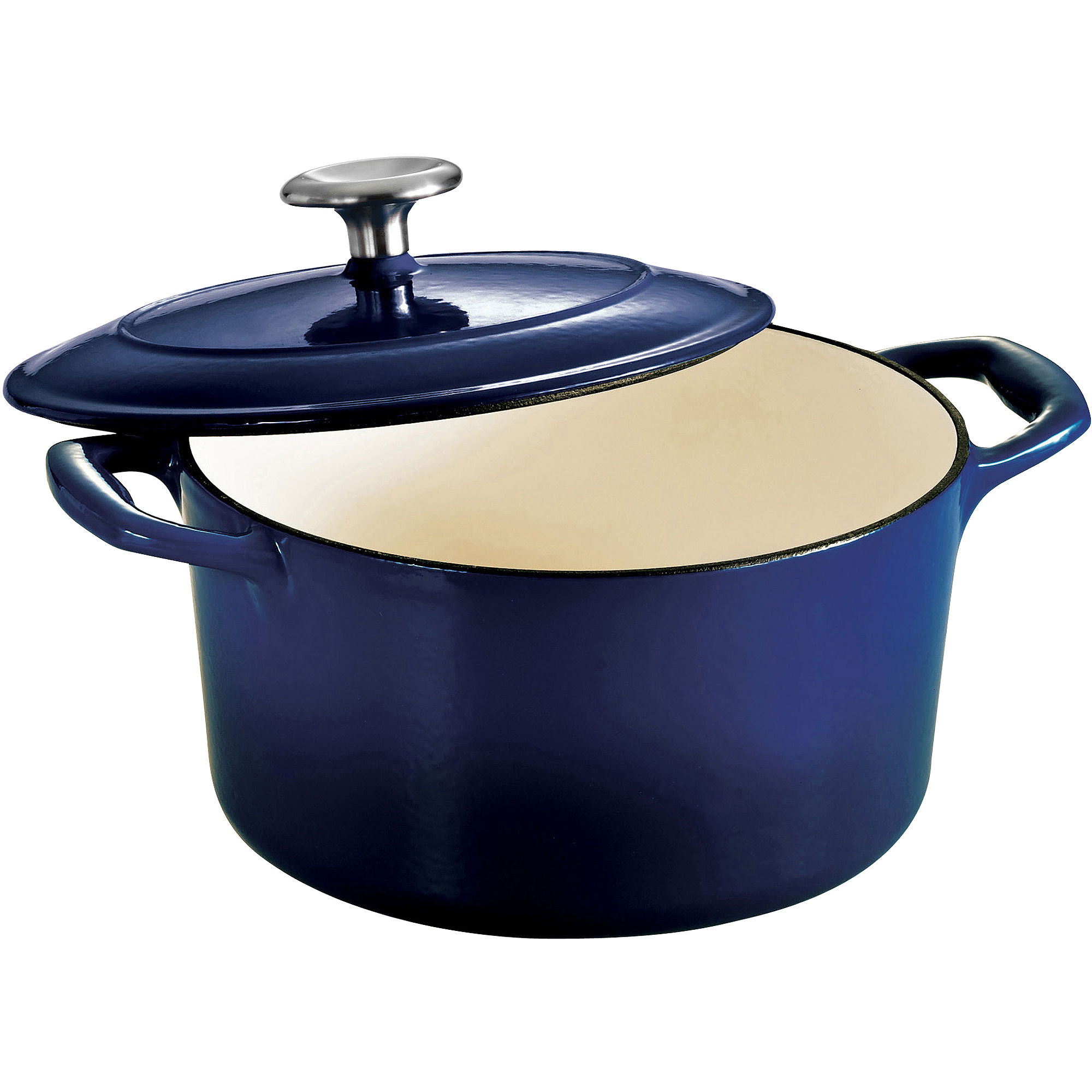 Tramontina Gourmet 3-qt. Enameled Cast Iron Covered Round Dutch Oven