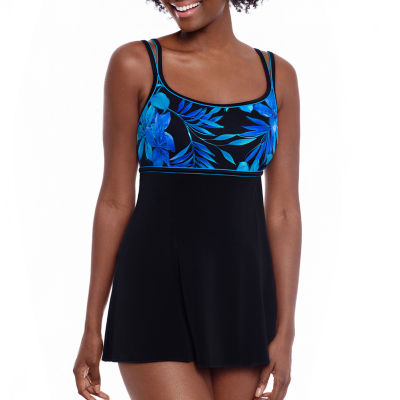 longitude swim dress