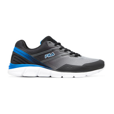 Fila Memory Vernato 7 Mens Running Shoes, Color: Gray Black Royal - JCPenney